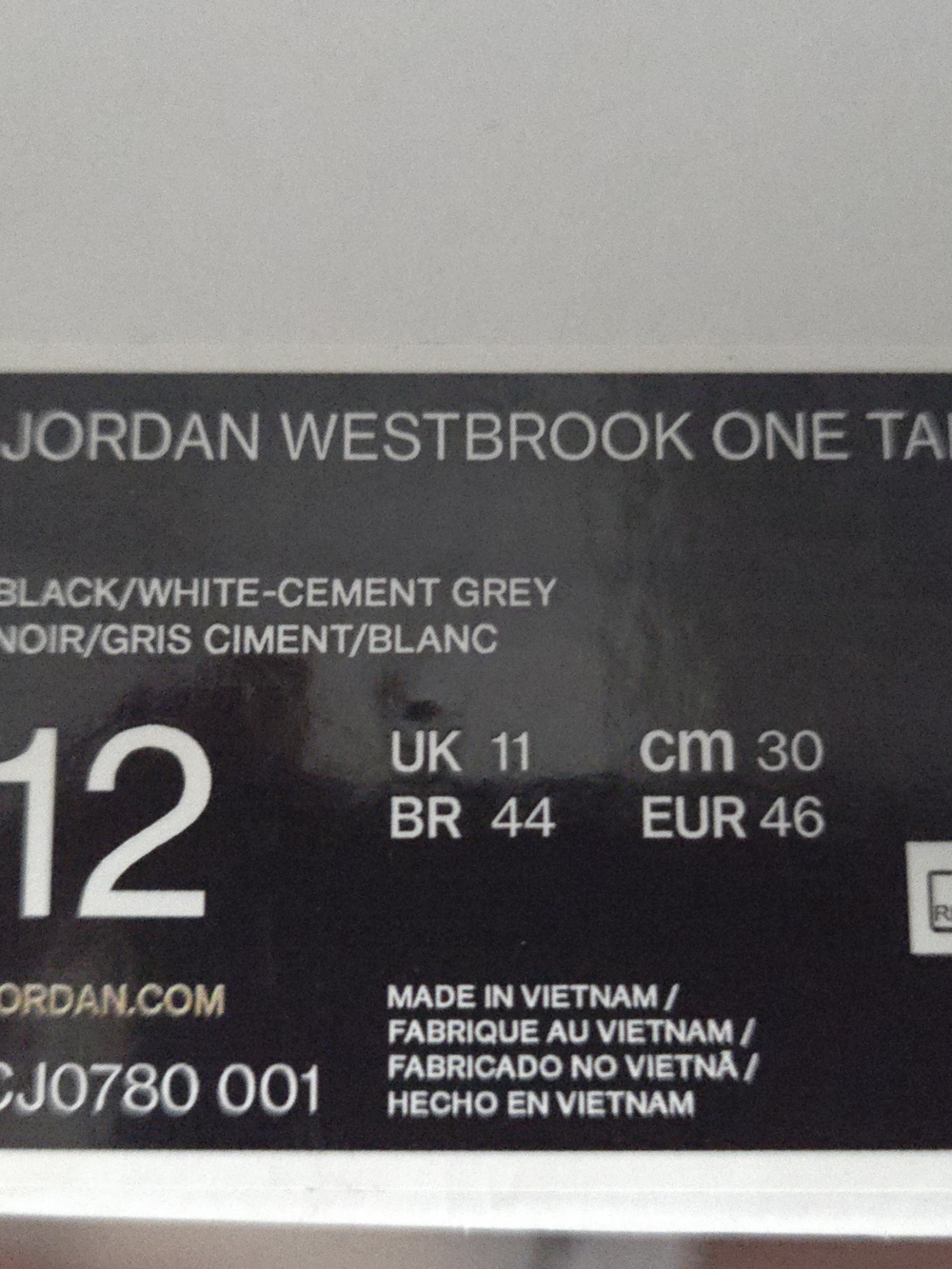 Jordan Westbrook One